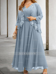 Elegant Mother of the Bride A-Line/Princess Dresses Featuring Applique & Sequins