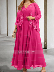 Elegant Mother of the Bride A-Line/Princess Dresses Featuring Applique & Sequins