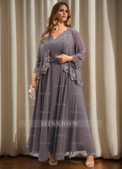 Elegant Mother of the Bride A-Line/Princess Dresses Featuring Applique & Sequins