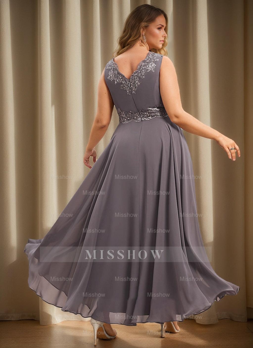 Elegant Mother of the Bride A-Line/Princess Dresses Featuring Applique & Sequins