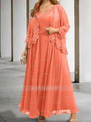 Elegant Mother of the Bride A-Line/Princess Dresses Featuring Applique & Sequins