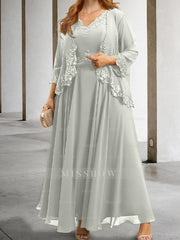 Elegant Mother of the Bride A-Line/Princess Dresses Featuring Applique & Sequins