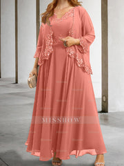 Elegant Mother of the Bride A-Line/Princess Dresses Featuring Applique & Sequins