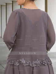 Elegant Mother of the Bride A-Line/Princess Dresses Featuring Applique & Sequins