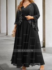 Elegant Mother of the Bride A-Line/Princess Dresses Featuring Applique & Sequins