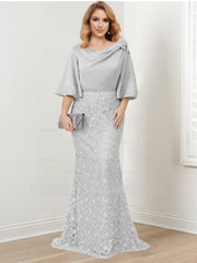 Elegant Mother of the Bride Trumpet/Mermaid Dresses Featuring Applique