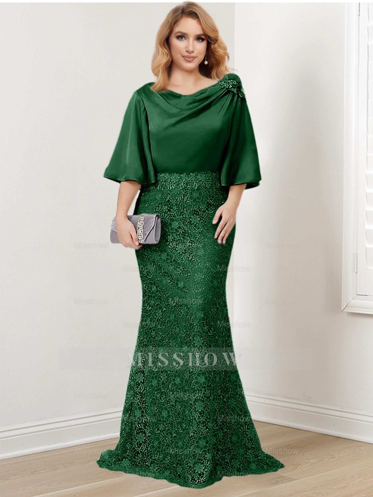 Elegant Mother of the Bride Trumpet/Mermaid Dresses Featuring Applique