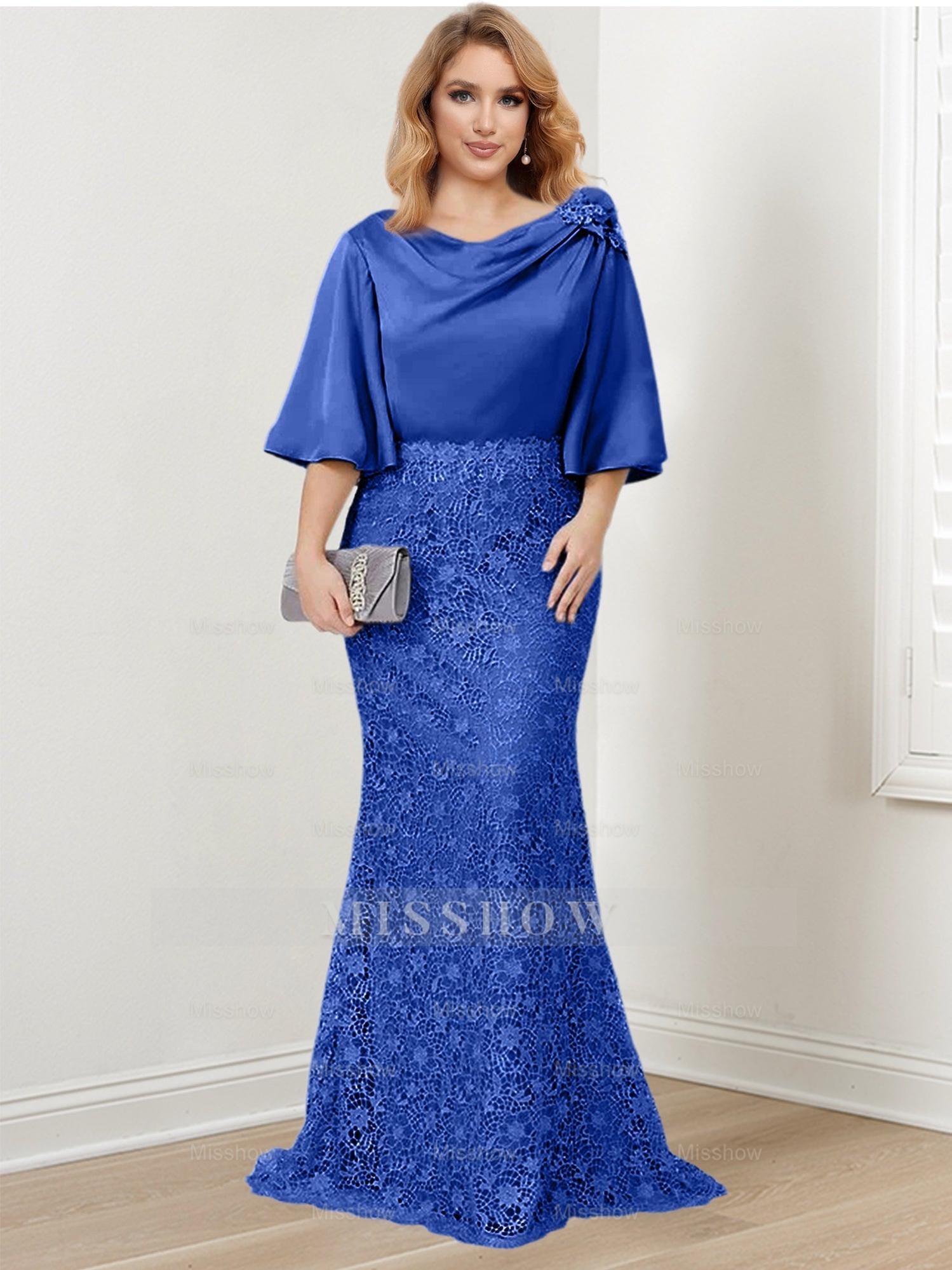 Elegant Mother of the Bride Trumpet/Mermaid Dresses Featuring Applique