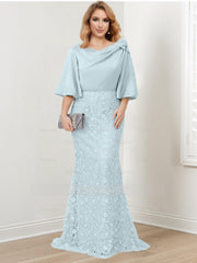 Elegant Mother of the Bride Trumpet/Mermaid Dresses Featuring Applique