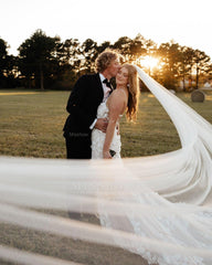 Fabulous Ivory Mermaid Spaghetti Straps Sleeveless Lace Chapel Train Wedding Dress With Appliques