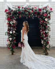 Fabulous Ivory Mermaid Spaghetti Straps Sleeveless Lace Chapel Train Wedding Dress With Appliques