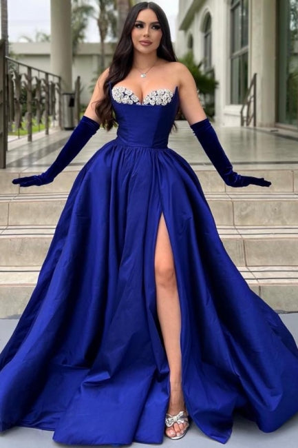 Royal Blue Extra Prom Dresses Sherri Hill 55124 Royal Blue Prom