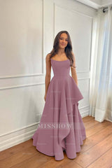 Glamorous Strapless Sleeveless Long Formal Dress With Pleated