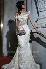 Gorgeous Black Mermaid Sleeveless Lace Beaded Long Prom Dress