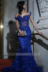 Gorgeous Black Mermaid Sleeveless Lace Beaded Long Prom Dress
