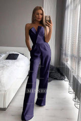 Gorgeous Strapless White Jump Suit