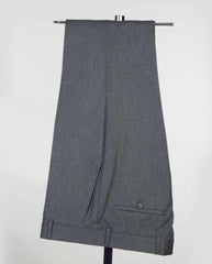 Gray Stylish One Button Wedding Suit with Black Shawl Lapel