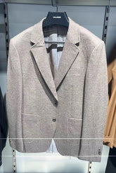 Handsome Gray Notched Lapel Wedding Attire