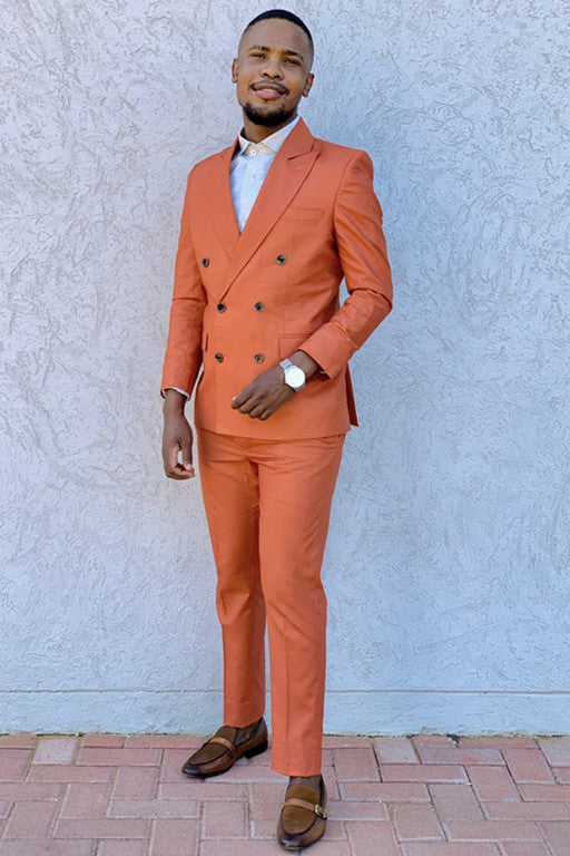 Latest Arrival Double Breasted Close Fit Prom Men’s Suits