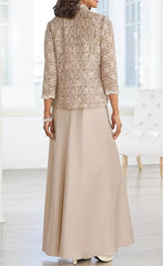 Sheath Column Spaghetti Straps Floor Length Mother Of The Bride Dresses