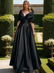 A-Line/Princess V-Neck Mother of the Bride Dresses
