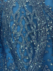 Chiffon Sequins Scoop Ankle Length Mother Of The Bride Pantsuits With Jacket