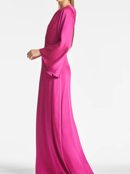 Sheath Column One Shoulder Floor Length Mother Of The Bride Dresses