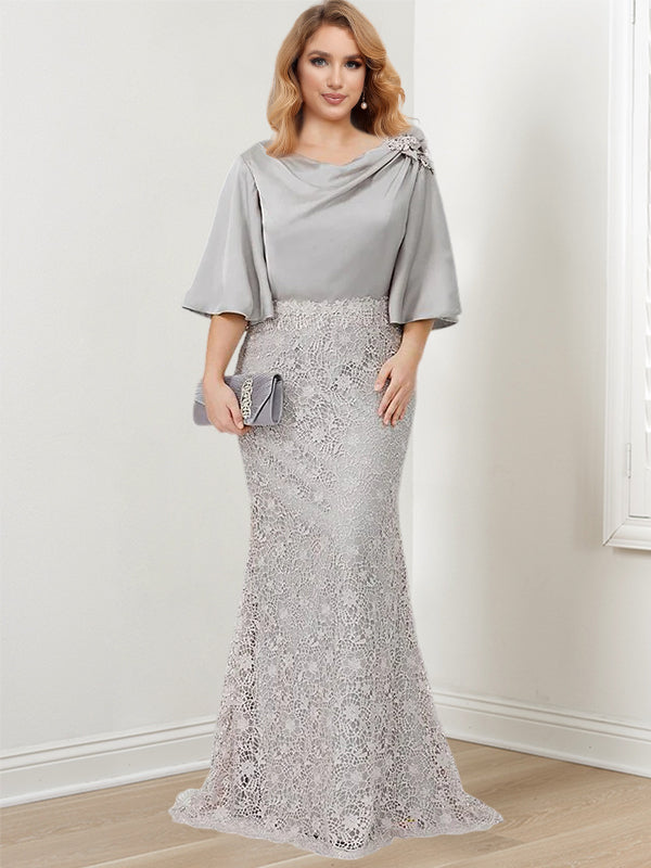 Trumpet Mermaid Mother Of The Bride Dresses With Applique