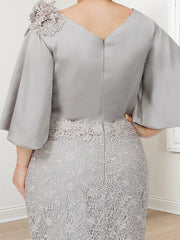 Trumpet Mermaid Mother Of The Bride Dresses With Applique