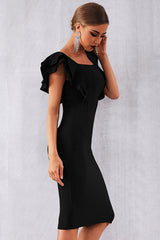 Misshow Little Black Bodycon Dress