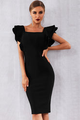 Misshow Little Black Bodycon Dress