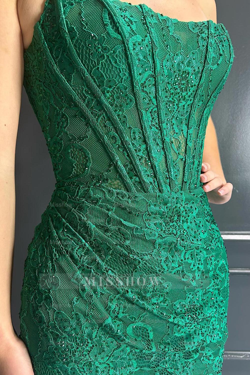 Misshow Sparkly Blue Strapless Corset Tight Short Homecoming Dress/Mini Dress