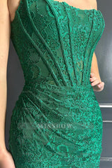 Misshow Sparkly Blue Strapless Corset Tight Short Homecoming Dress/Mini Dress