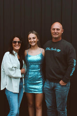 Misshow Sparkly Red Tight Sequins Backless Short Homecoming Dress/Mini Dress