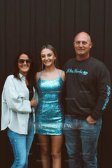 Misshow Sparkly Red Tight Sequins Backless Short Homecoming Dress/Mini Dress