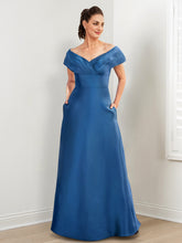 Mother of the Bride A-Line and Princess Dresses Featuring Pockets