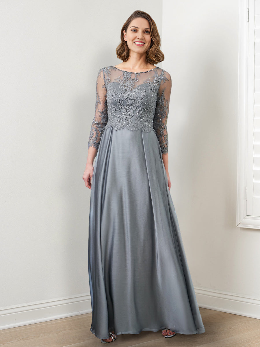 Mother of the Bride A-Line/Princess Dresses Featuring Applique & Sequins