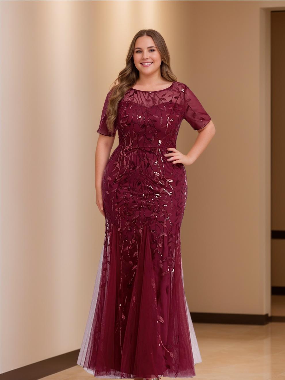 Mother of the Bride Trumpet/Mermaid Dresses Featuring Applique