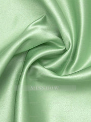 Pleated One-Shoulder 3/4 Sleeve Sheath/Column Dress with Feather for Mother of the Bride & Groom