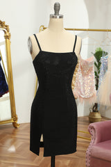 Red Sequins Lace-Up Tight Short Homecoming Dress