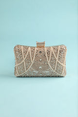 Reto Pearl Embroidery Handbag