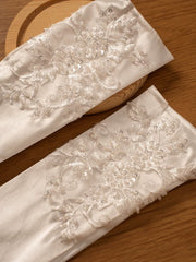 Satin Wedding Gloves