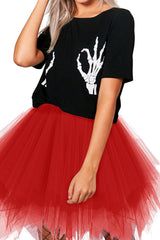 Short Tutu Ballet Bubble Skirt 50's Tulle Party Vintage Petticoat