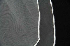 Simple ivory white wedding veils