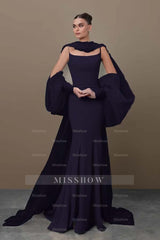 Spaghetti Strap Sleeveless Long Mermaid Formal Dress With Sequins