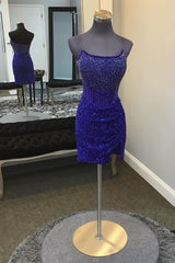 Sparkly Golden Bodycon Strapless Corset Homecoming Dress with Beading