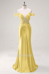 Strapless Sleeveless Long Mermaid Formal Dress With Appliques Pleated