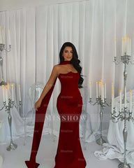 Strapless Sleeveless Long Mermaid Formal Dress With Beading Pleated