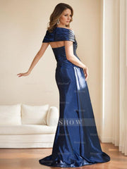 Sweetheart Sleeveless Floor-Length Mother of the Bride Dress with Bowknot