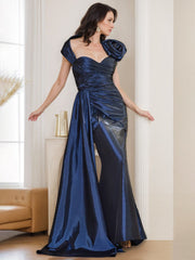 Sweetheart Sleeveless Floor-Length Mother of the Bride Dress with Bowknot